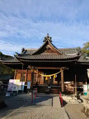 牟呂八幡宮の本殿・本堂