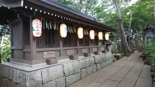 検見川神社の末社