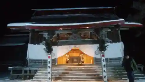 網走神社の本殿