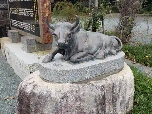 青木天満宮の狛犬