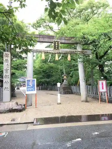 富部神社の鳥居