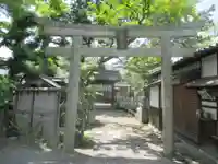 龍王宮秀郷社(橋守神社)の鳥居
