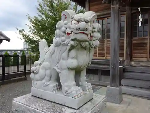 前高森八幡神社の狛犬