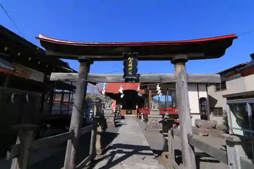 大鏑神社の鳥居