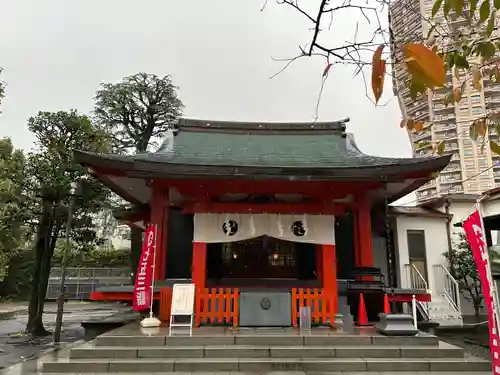 麻布氷川神社の狛犬