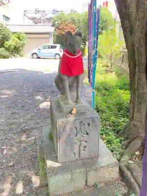 吹上稲荷神社の狛犬