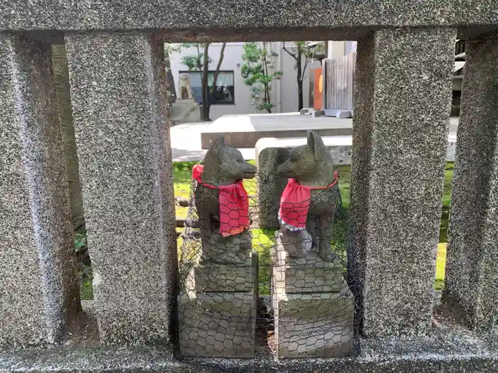 猿江神社の狛犬