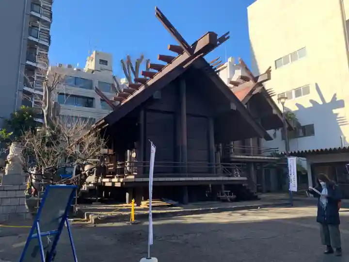 高円寺氷川神社の本殿・本堂