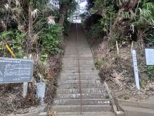 蛟蝄神社奥の宮(茨城県)