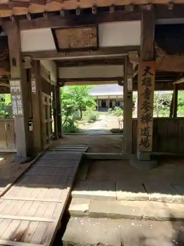 大雄寺の山門