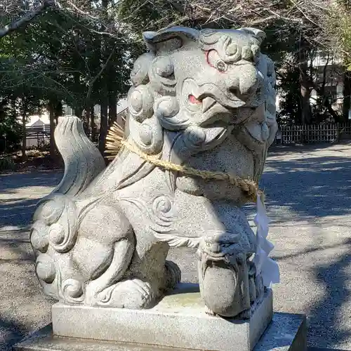 対面石八幡神社の狛犬