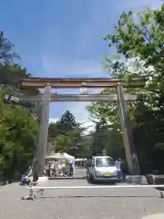 長野縣護國神社の鳥居