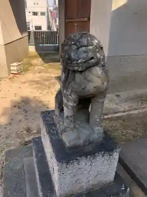 舞子六神社/まいこむの宮の狛犬