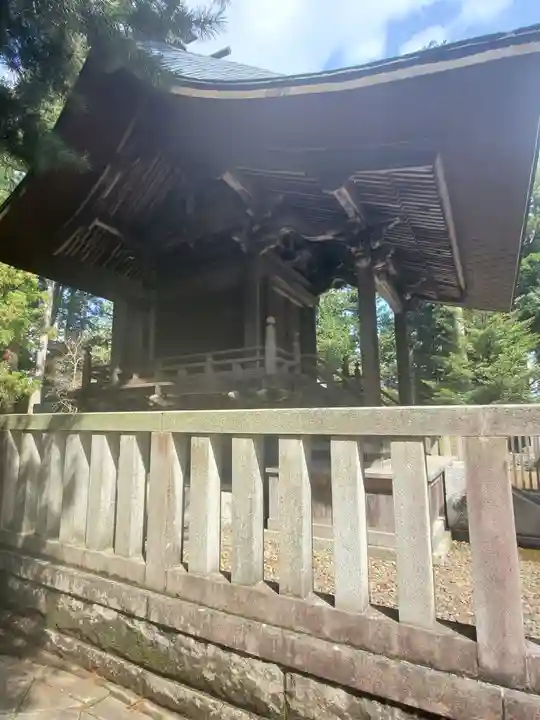 稲田神社の本殿・本堂