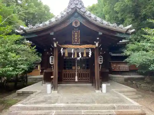 日置神社の本殿・本堂