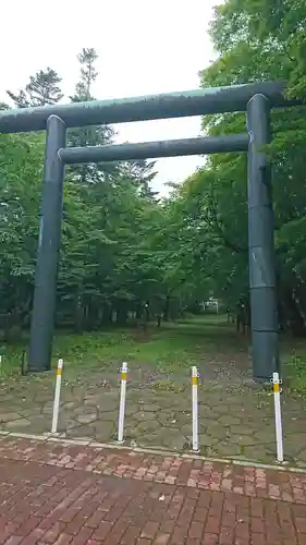 弟子屈神社の鳥居