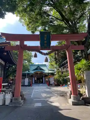 須賀神社の鳥居