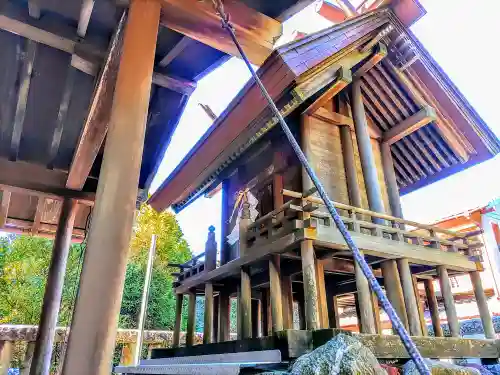 由乃伎神社の本殿・本堂