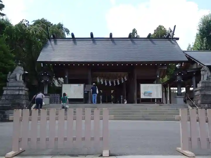 開成山大神宮の本殿・本堂