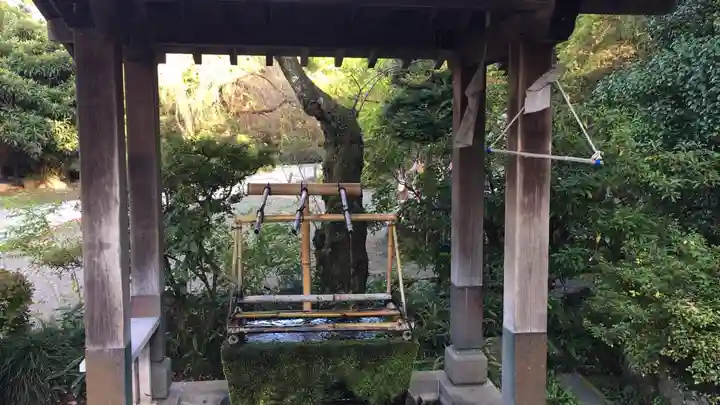 達磨寺の手水舎
