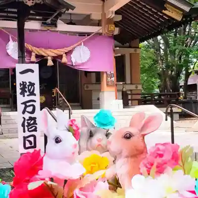 彌彦神社　(伊夜日子神社)の像
