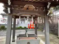 武蔵第六天神社の手水