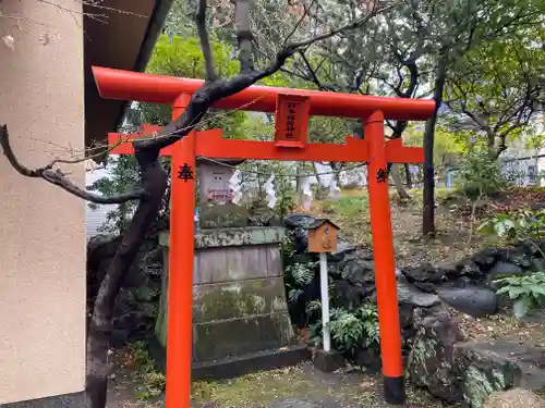 江島杉山神社の鳥居