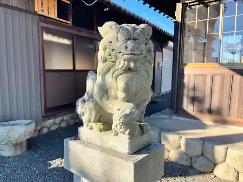 春日神社の狛犬