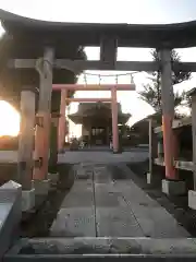 安房栖神社の鳥居