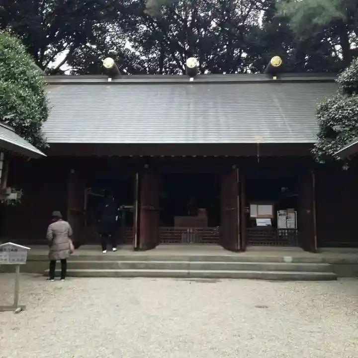 埼玉縣護國神社の本殿・本堂