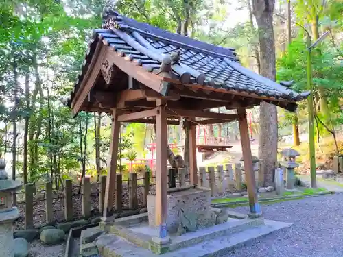 神明社（古見神明社）の手水舎