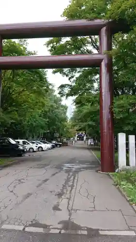 豊平神社の鳥居