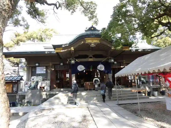 高津宮の本殿・本堂