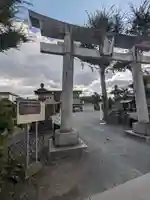 日野八坂神社の鳥居