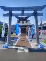 眞中神社の鳥居