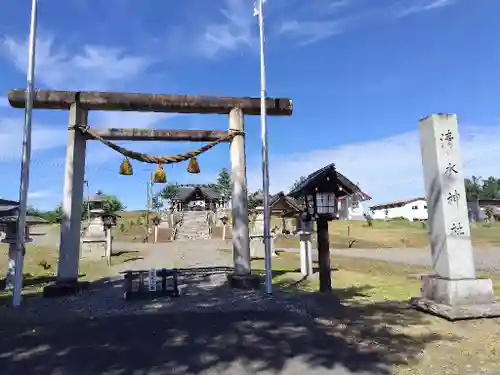 清水神社の鳥居