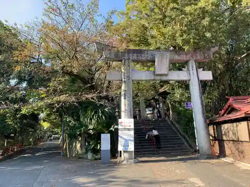 鷲尾愛宕神社の鳥居