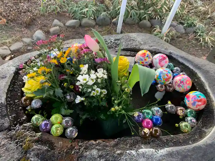 森友瀧尾神社の手水舎