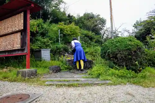 曽野稲荷神社の手水舎