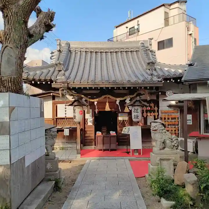 淀川神社の本殿・本堂