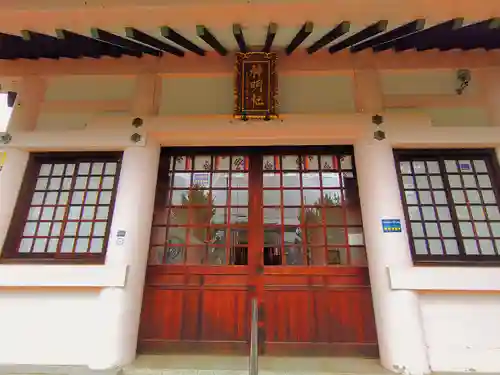 神明社（二子）の本殿・本堂