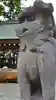 烈々布神社の狛犬