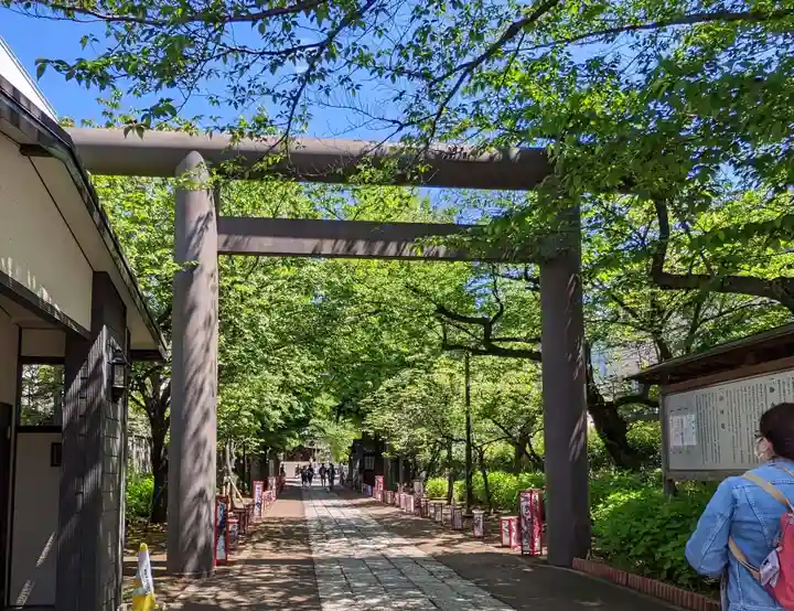 亀戸 香取神社の鳥居