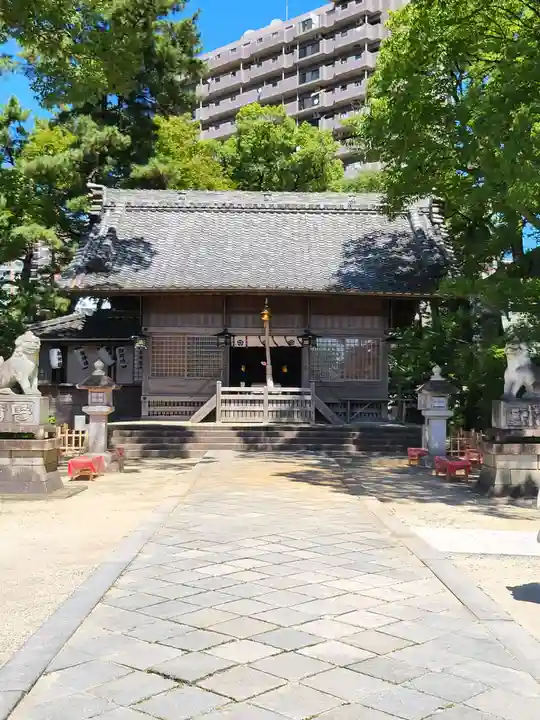 菅生神社の本殿・本堂
