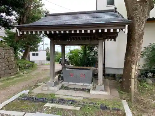 瀧口神社の手水舎