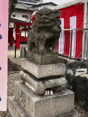 山田天満宮の狛犬