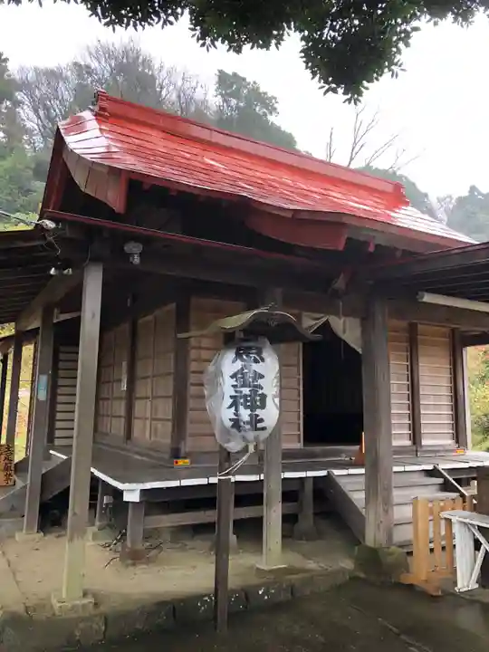 思金神社の本殿・本堂