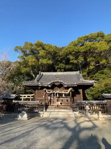 河守神社の本殿