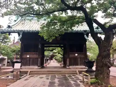 祐天寺の山門・神門