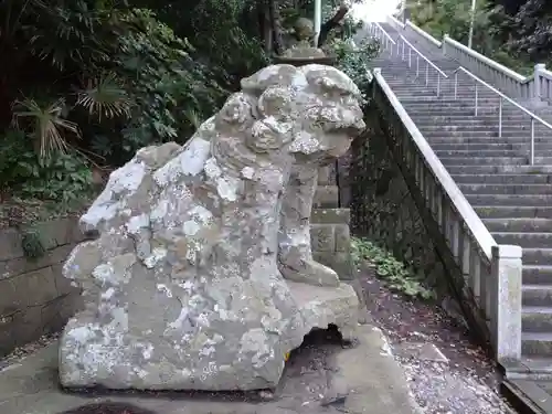 大洗磯前神社の狛犬